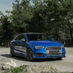 Oneway Complete bodykit passend voor Audi S3 8V Sedan 2016-2020 - Glanzend zwart