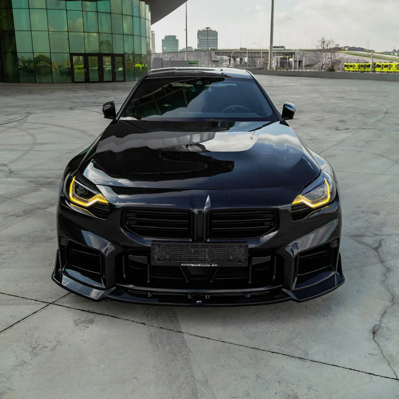 Oneway Complete bodykit passend voor BMW M2 G87 Coupe 2023 - Glanzend zwart - Afbeelding 3