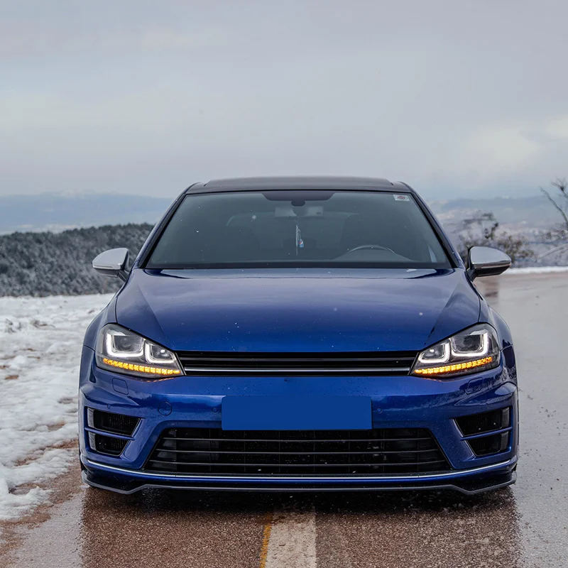 Oneway Complete bodykit passend voor Volkswagen Golf VII HB R 2013-2016 - Glanzend zwart - Afbeelding 3