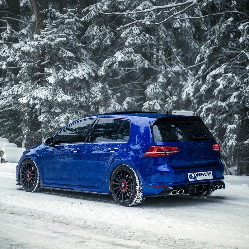 Oneway Complete bodykit passend voor Volkswagen Golf VII HB R 2013-2016 - Glanzend zwart - Afbeelding 4